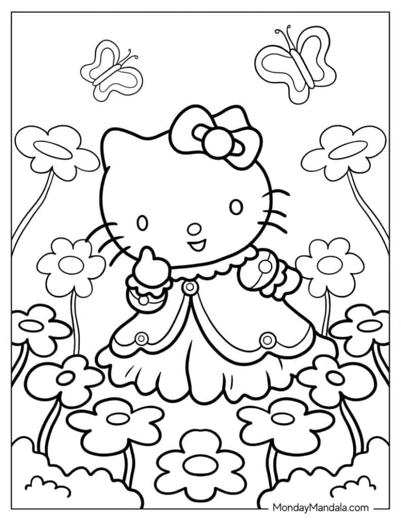 68 Hello Kitty Coloring Pages Free PDF Printables 68 Hello Kitty Coloring Pages Free PDF Printables