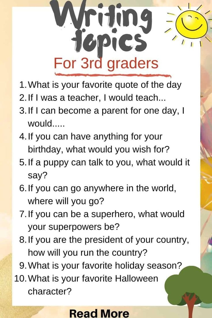 68 Imaginative And Fun 3rd grade Writing Prompts