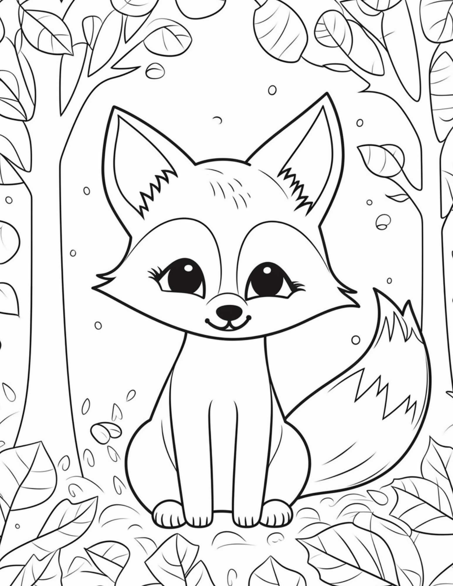 7 Gorgeous And Free Fox Coloring Pages For All Ages 7 Gorgeous And Free Fox Coloring Pages For All Ages