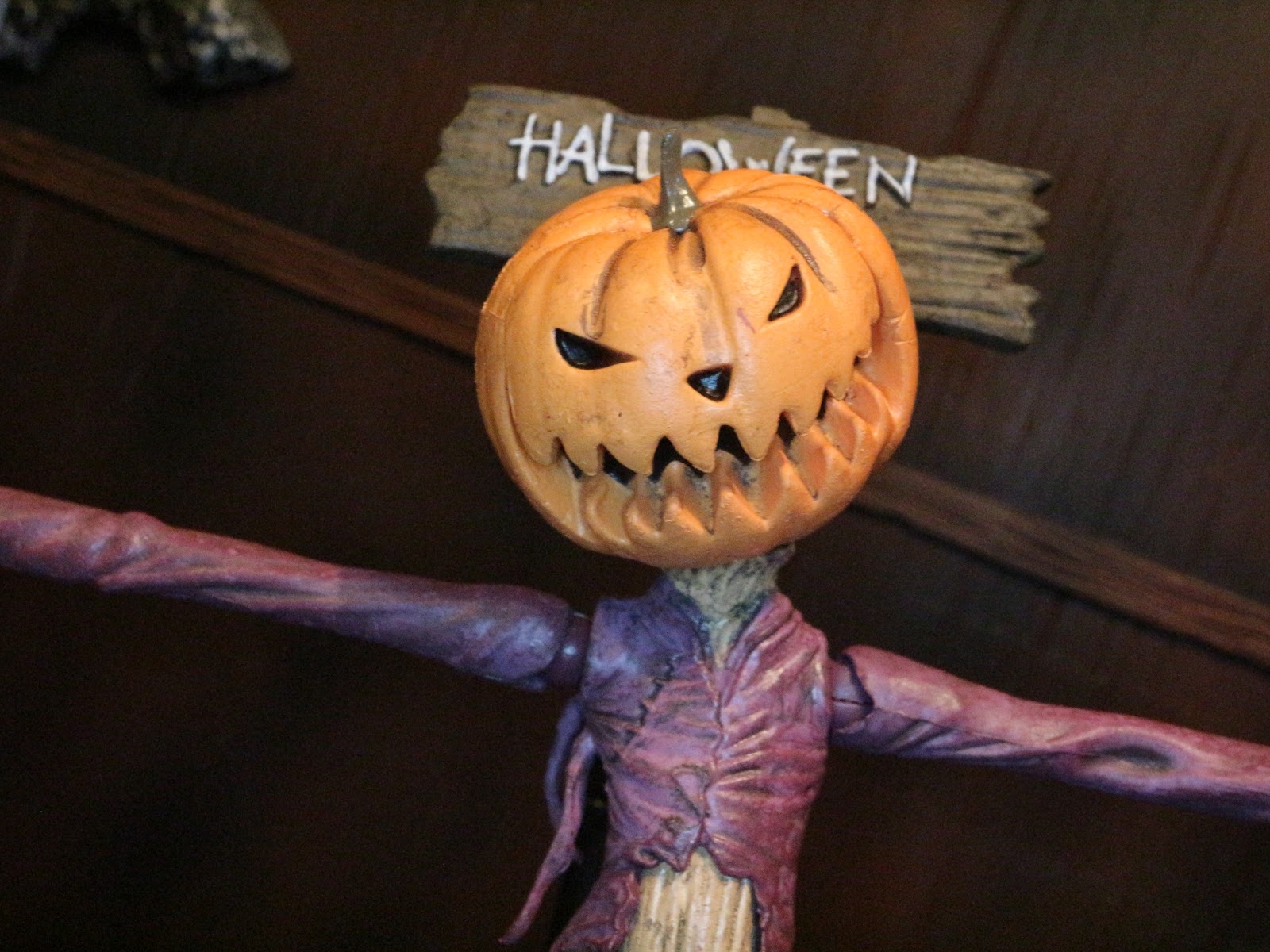 Action Figure Barbecue The Curse Of 31 Days Of Toy Terror Pumpkin King From The Nightmare Before Christmas By Diamond Select