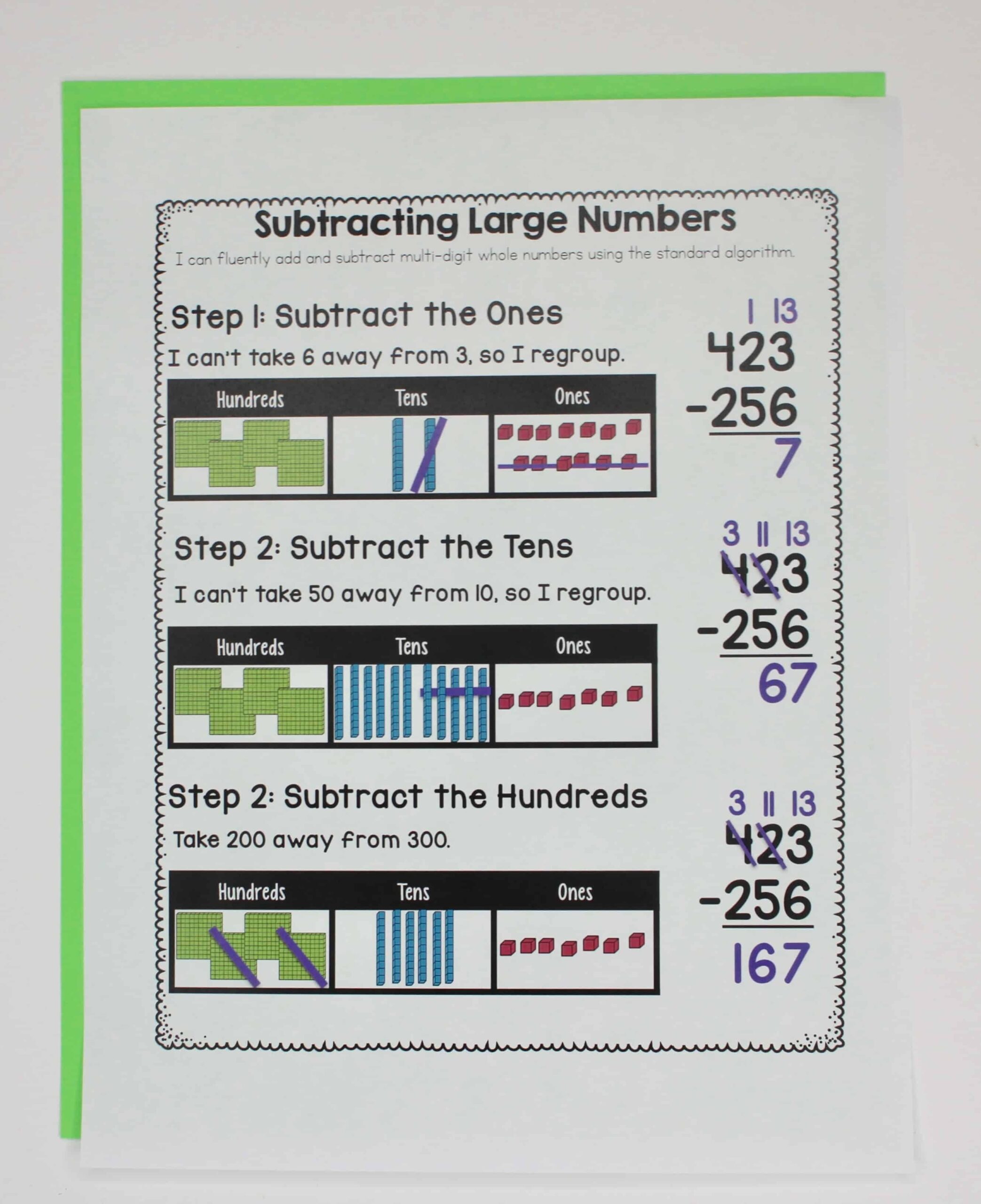 Adding And Subtracting With Regrouping Adding And Subtracting With Regrouping