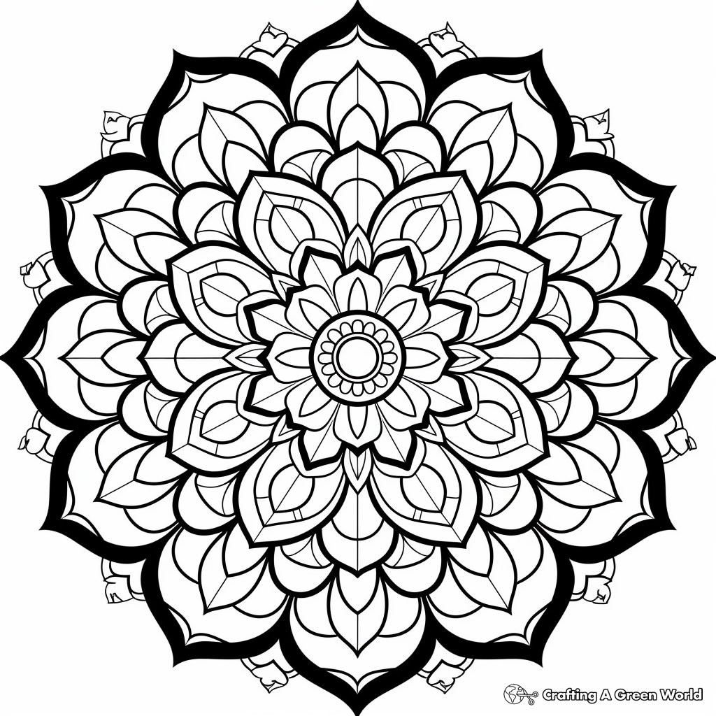 Adult Pattern Coloring Pages Free Printable 