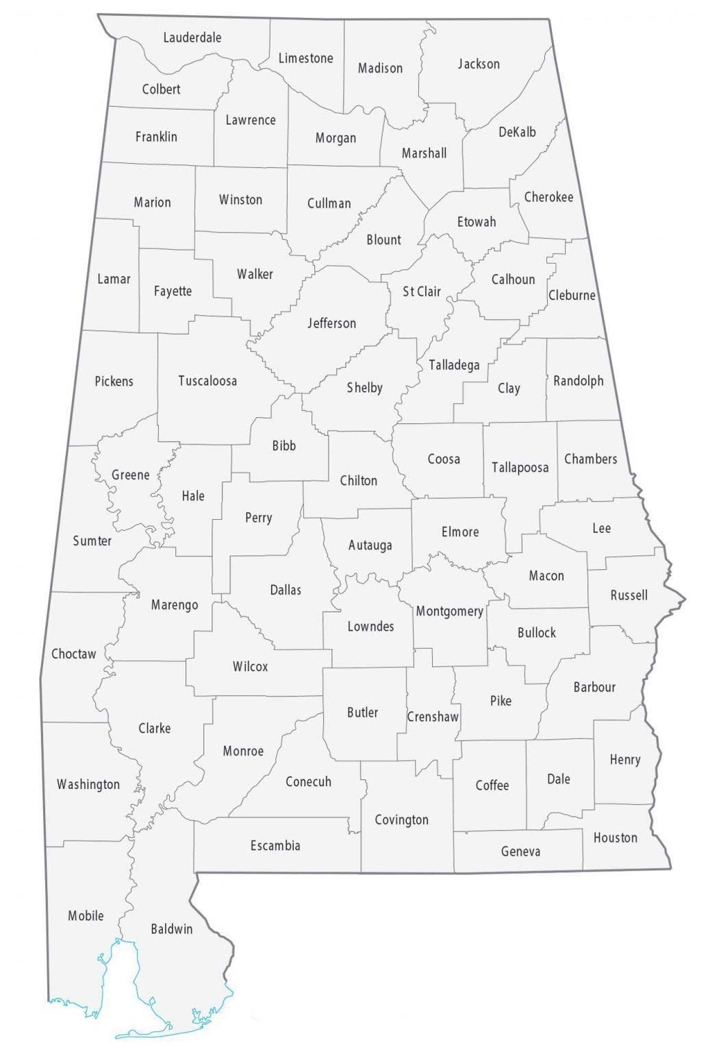 Alabama County Map GIS Geography Alabama County Map GIS Geography