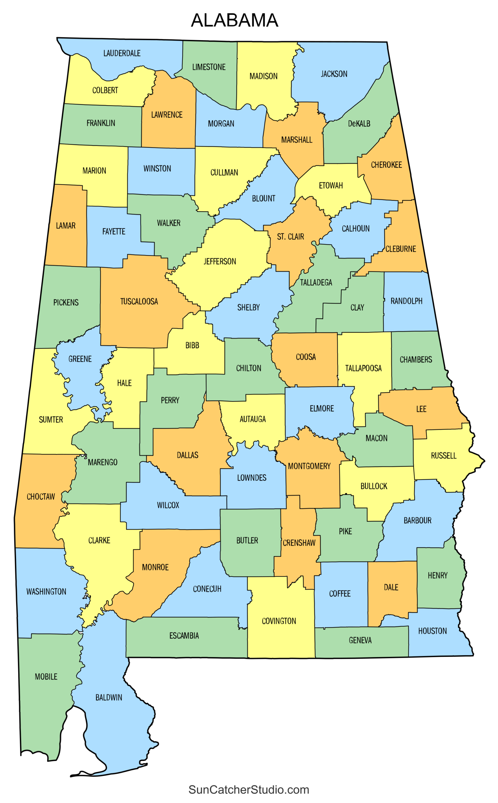 Alabama County Map Printable State Map With County Lines Free Printables Lettering SVG Files Tools Apps Alabama County Map Printable State Map With County Lines Free Printables Lettering SVG Files Tools Apps