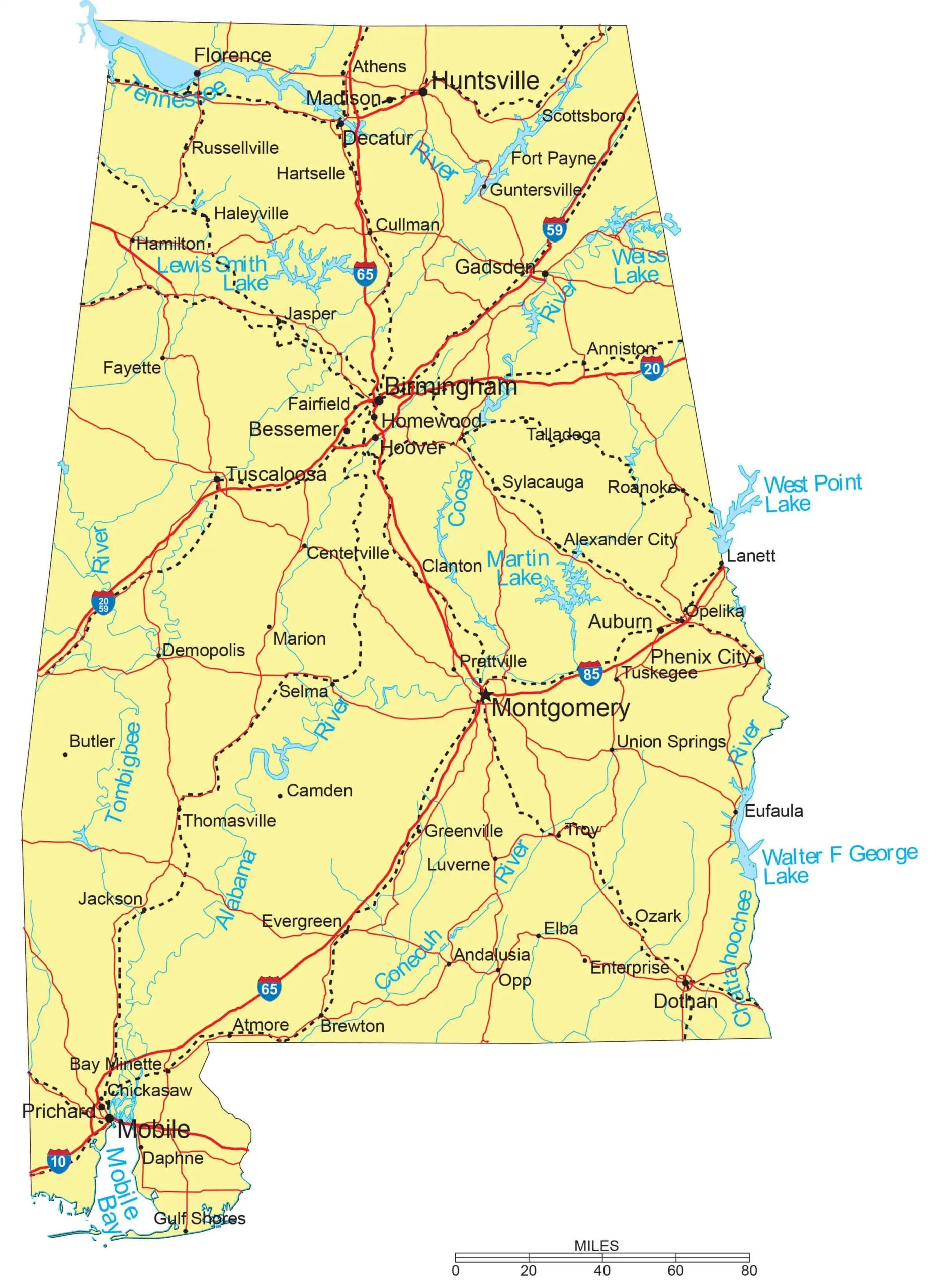Alabama County Maps Interactive History Complete List Alabama County Maps Interactive History Complete List