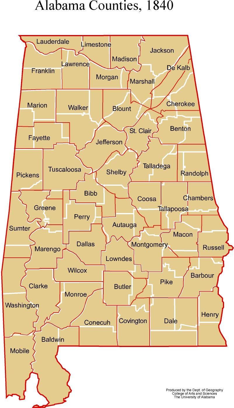 Alabama Maps Historic Alabama Maps Historic