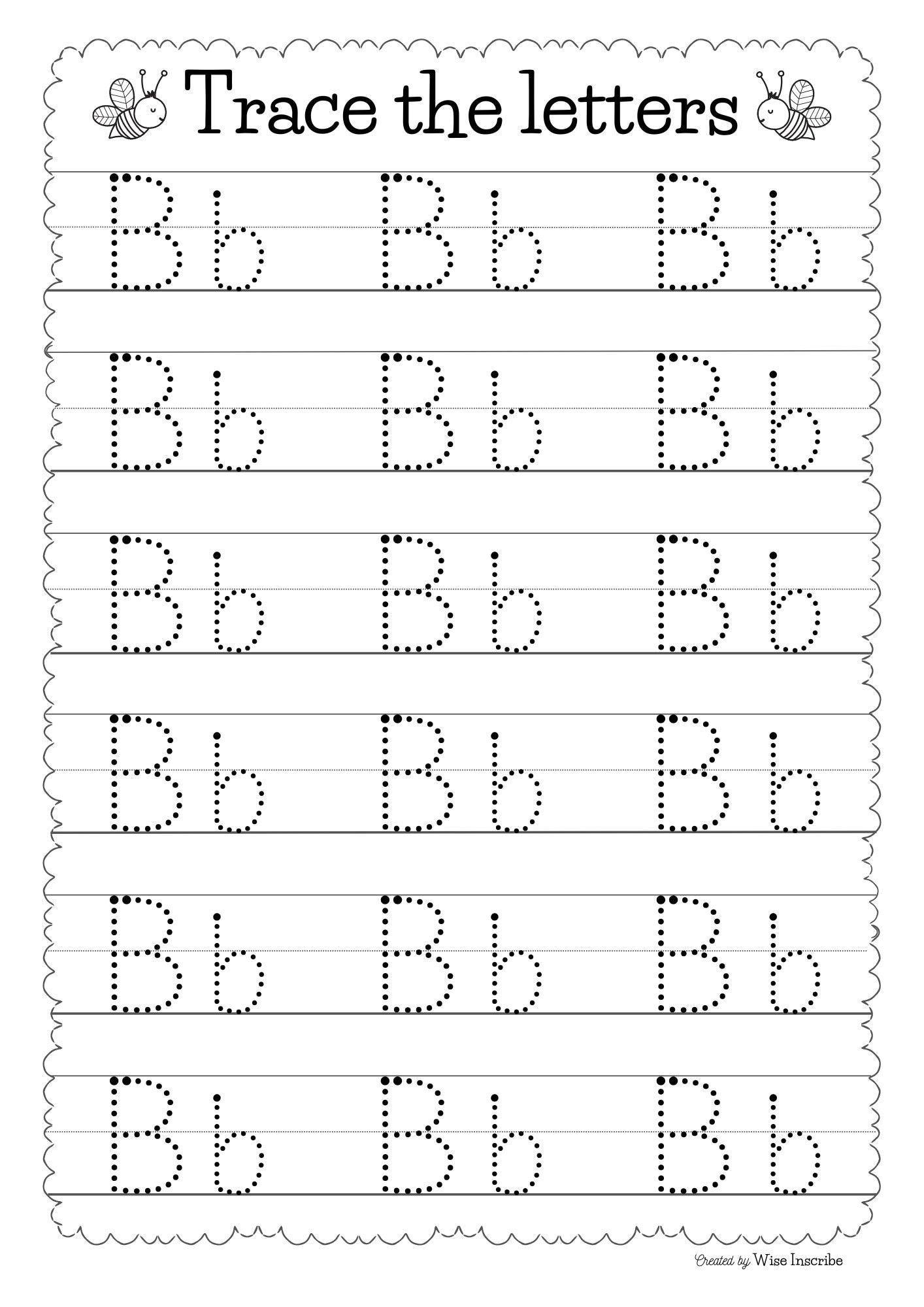 Alphabet Tracing Worksheets ABC Practice Preschool Resources printable Etsy Alphabet Tracing Worksheets ABC Practice Preschool Resources printable Etsy
