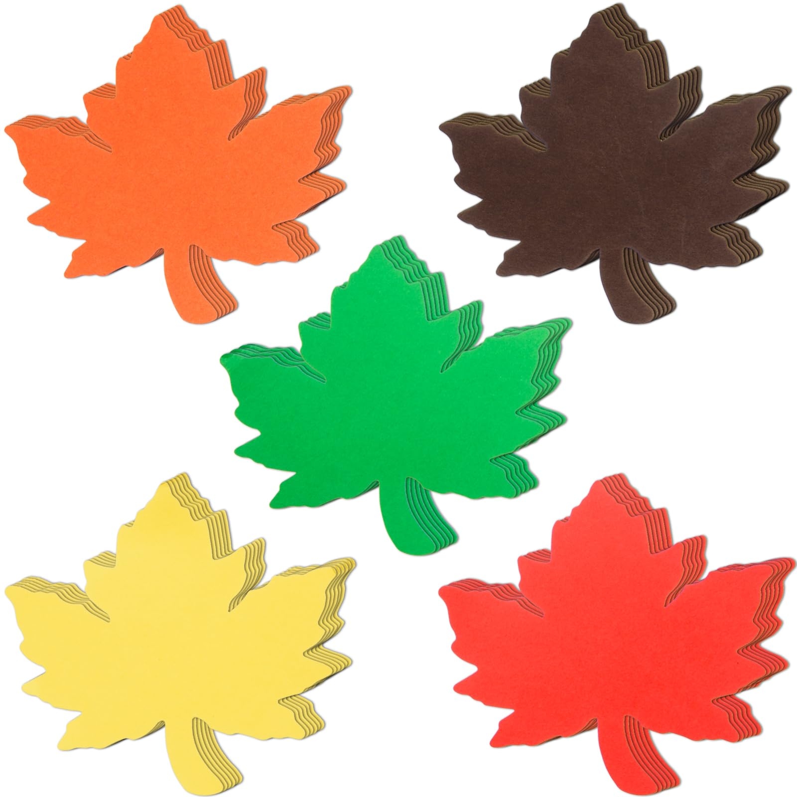 Amazon 360 Pieces Maple Leaves Cutouts Fall Leaf Paper Cut Outs Assorted Colors Fall Leaves Die Cuts For Autumn Thanksgiving Classroom Bulletin Board Decor Autumn Crafts Office Products