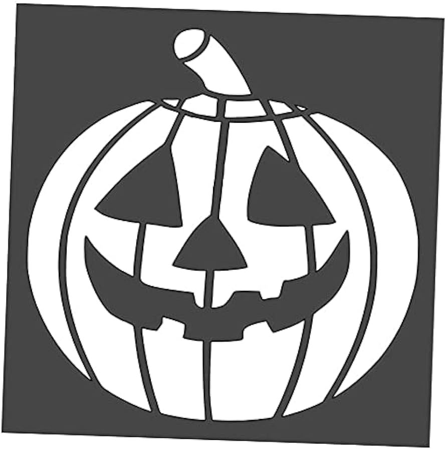 Amazon Pumpkin Jack O Lantern Reusable Custom Cut Stencil Clear Plastic Sheet Template Cutout Sign DIY Supplies For Airbrush Painting Drawing 1 5 5x5 5 Inch Amazon Pumpkin Jack O Lantern Reusable Custom Cut Stencil Clear Plastic Sheet Template Cutout Sign DIY Supplies For Airbrush Painting Drawing 1 5 5x5 5 Inch