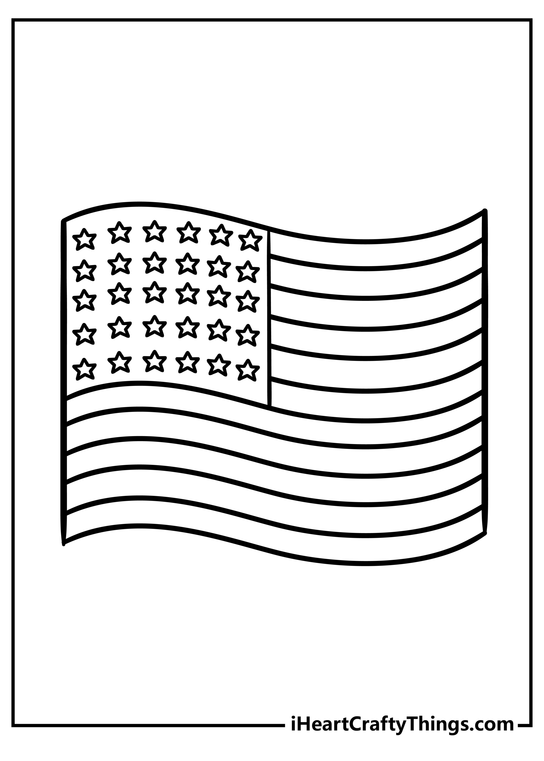 American Flag Coloring Pages 100 Free Printables 