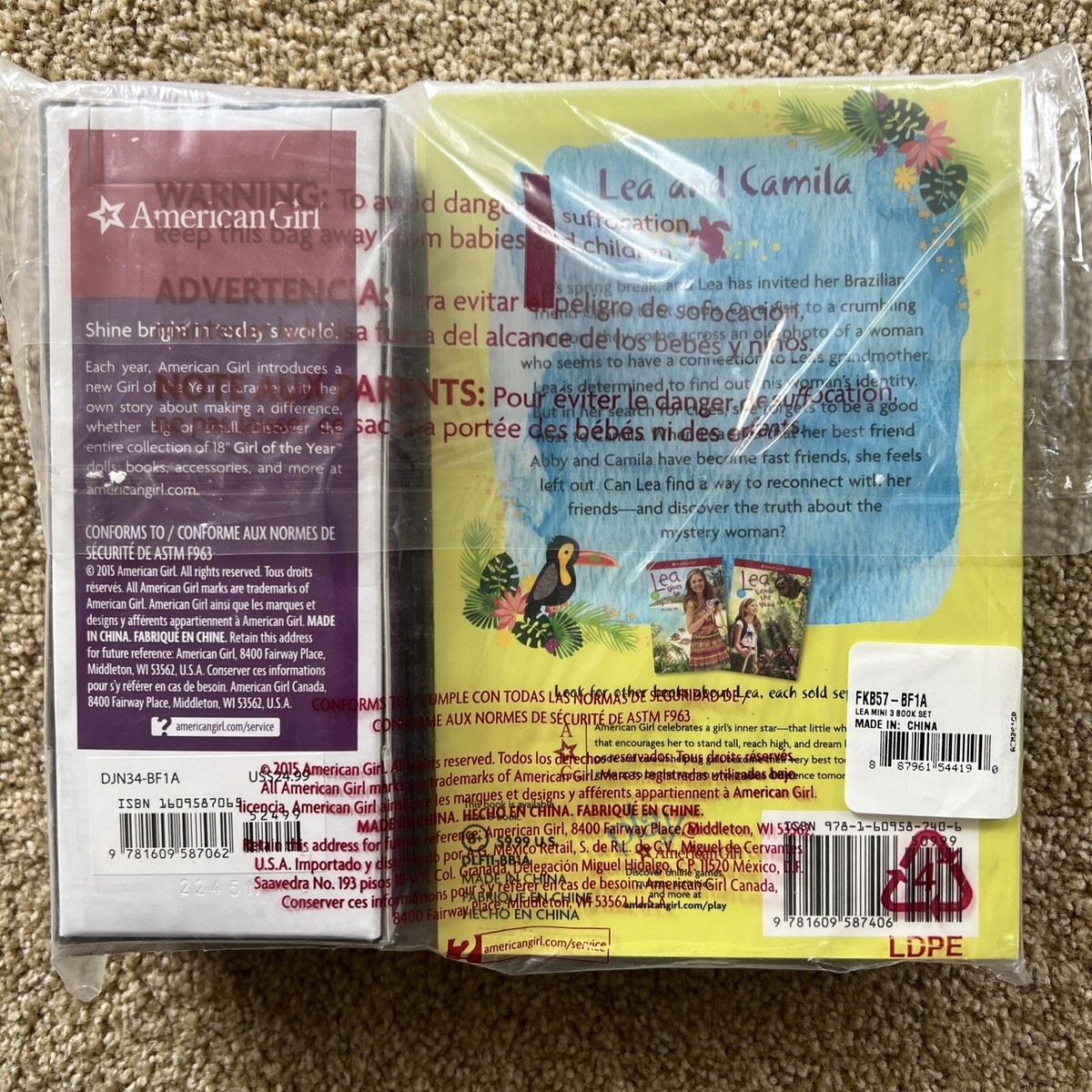 American Girl MINI Lea Doll NEW IN BOX AND 3 Book Set EBay