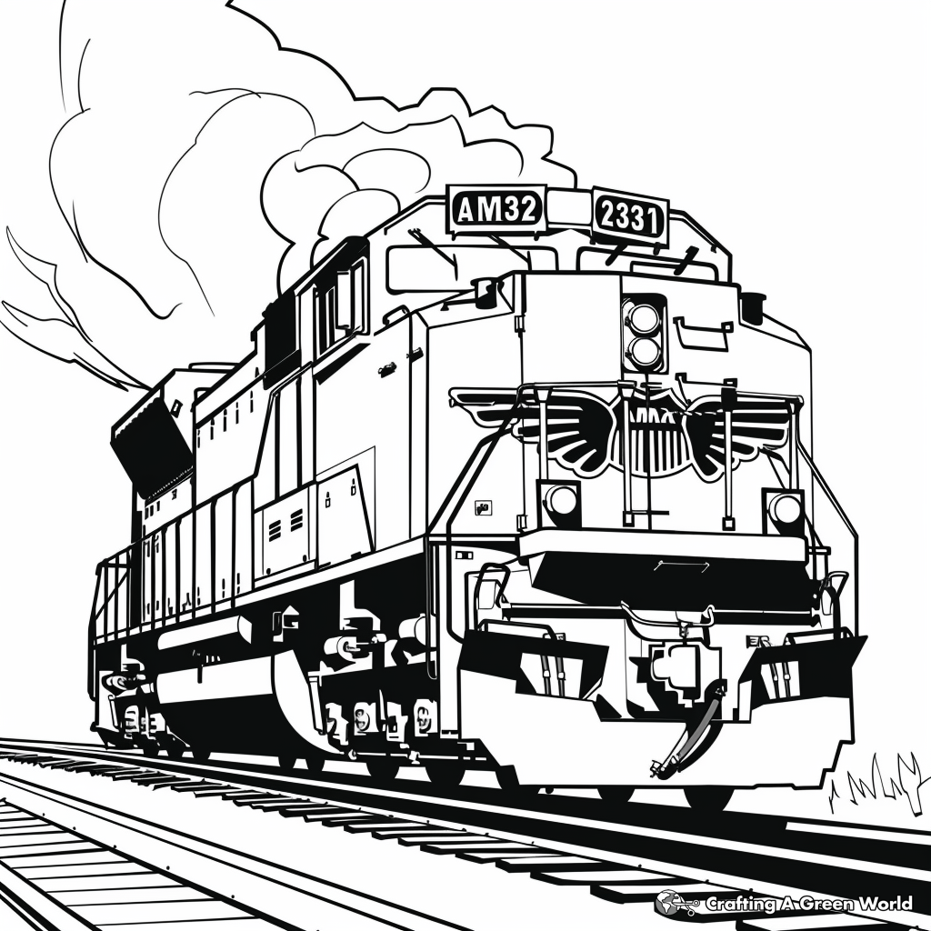 Amtrak Coloring Pages Free Printable Amtrak Coloring Pages Free Printable