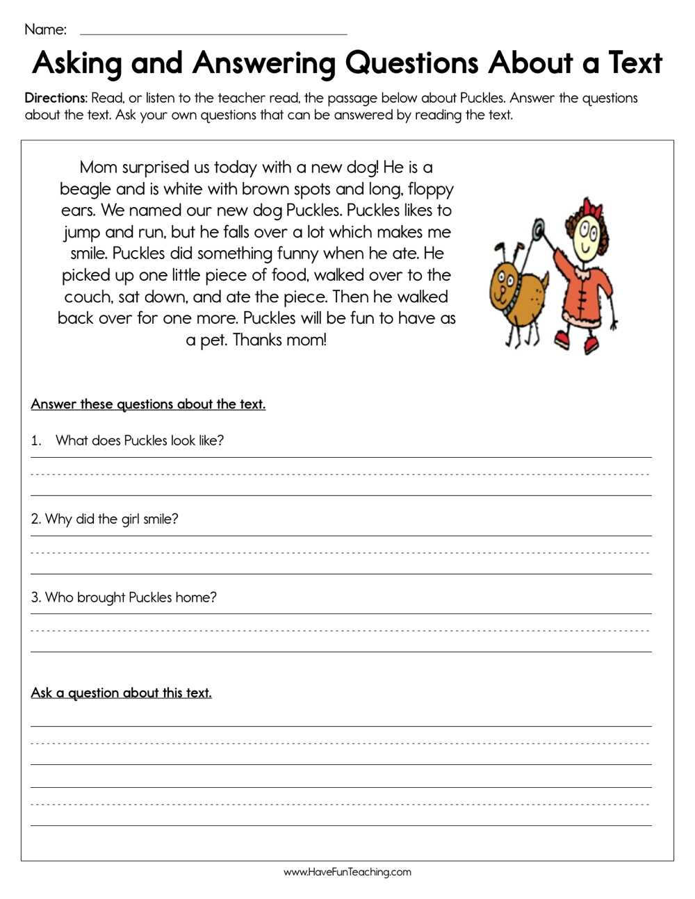 practice answering questions worksheet 1st grade practice answering questions worksheet 1st grade