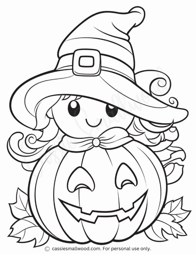 pumpkin coloring pages free printable