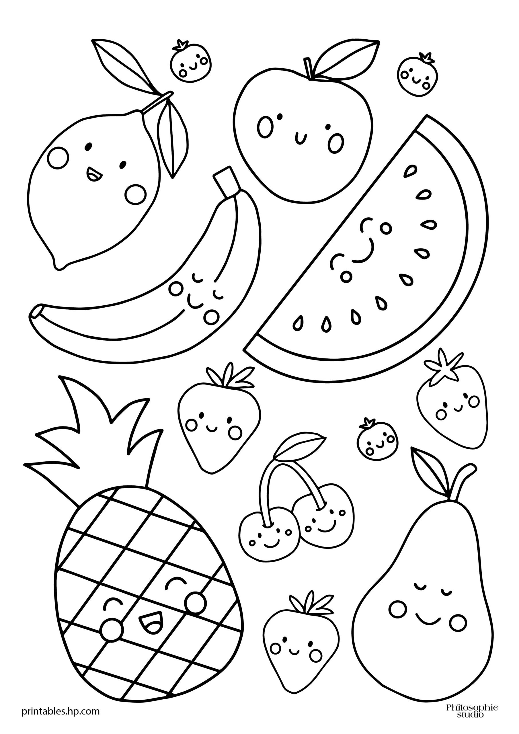 Back To School Happy Fruits Printables Free Coloring Pages Learning Worksheets HP Official Site Back To School Happy Fruits Printables Free Coloring Pages Learning Worksheets HP Official Site