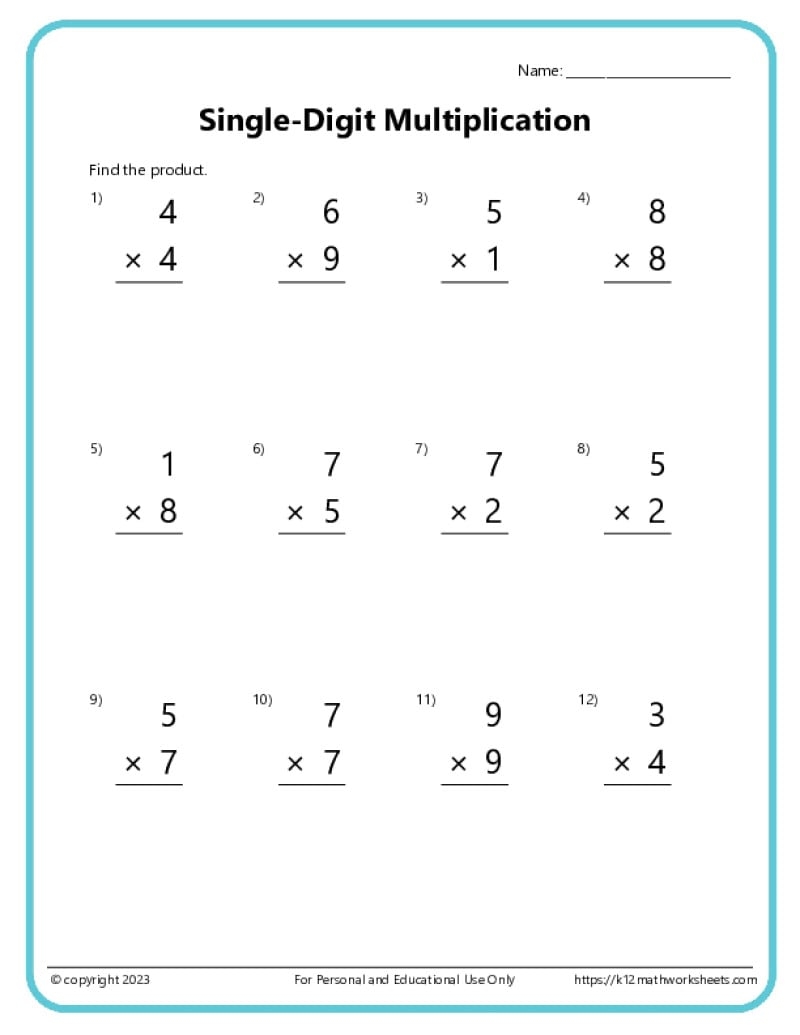 multiplication worksheets 1 10 multiplication worksheets 1 10