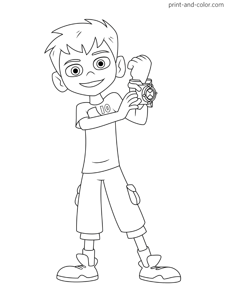 ben 10 coloring pages ben 10 coloring pages