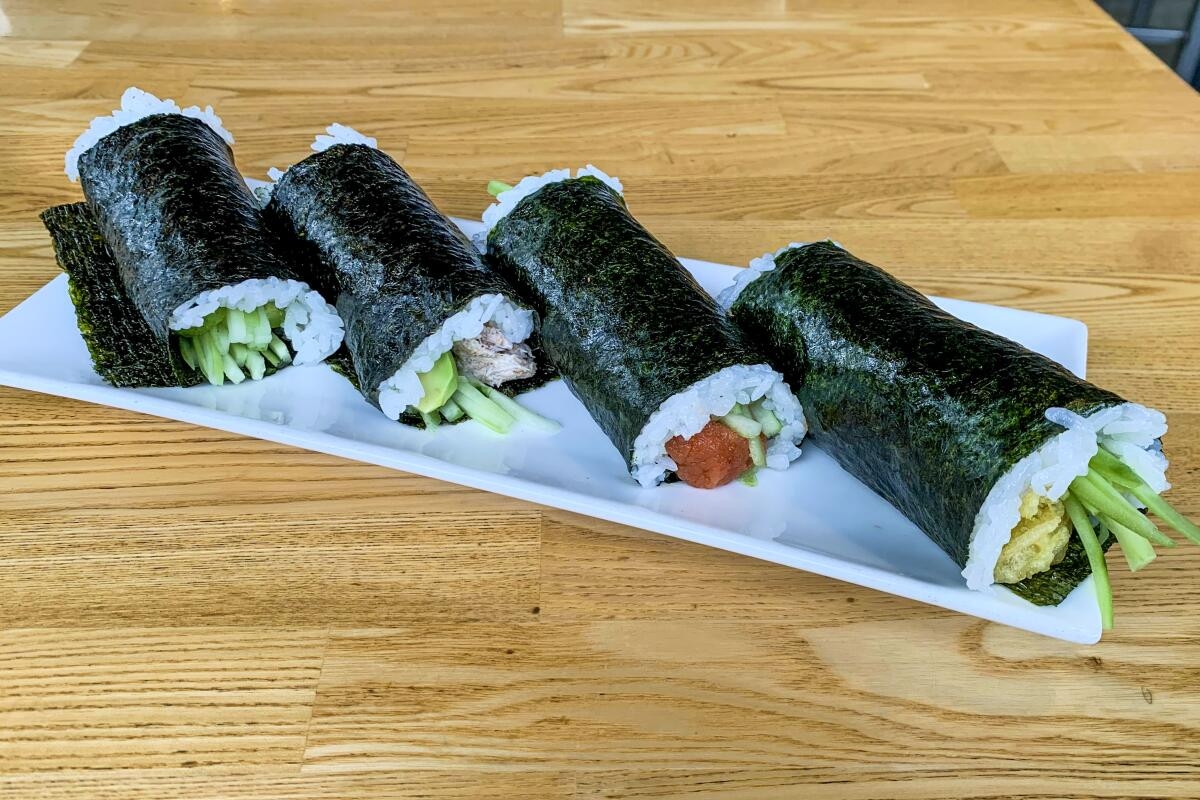 Best Hand Roll Bars To Try In Los Angeles Los Angeles Times Best Hand Roll Bars To Try In Los Angeles Los Angeles Times