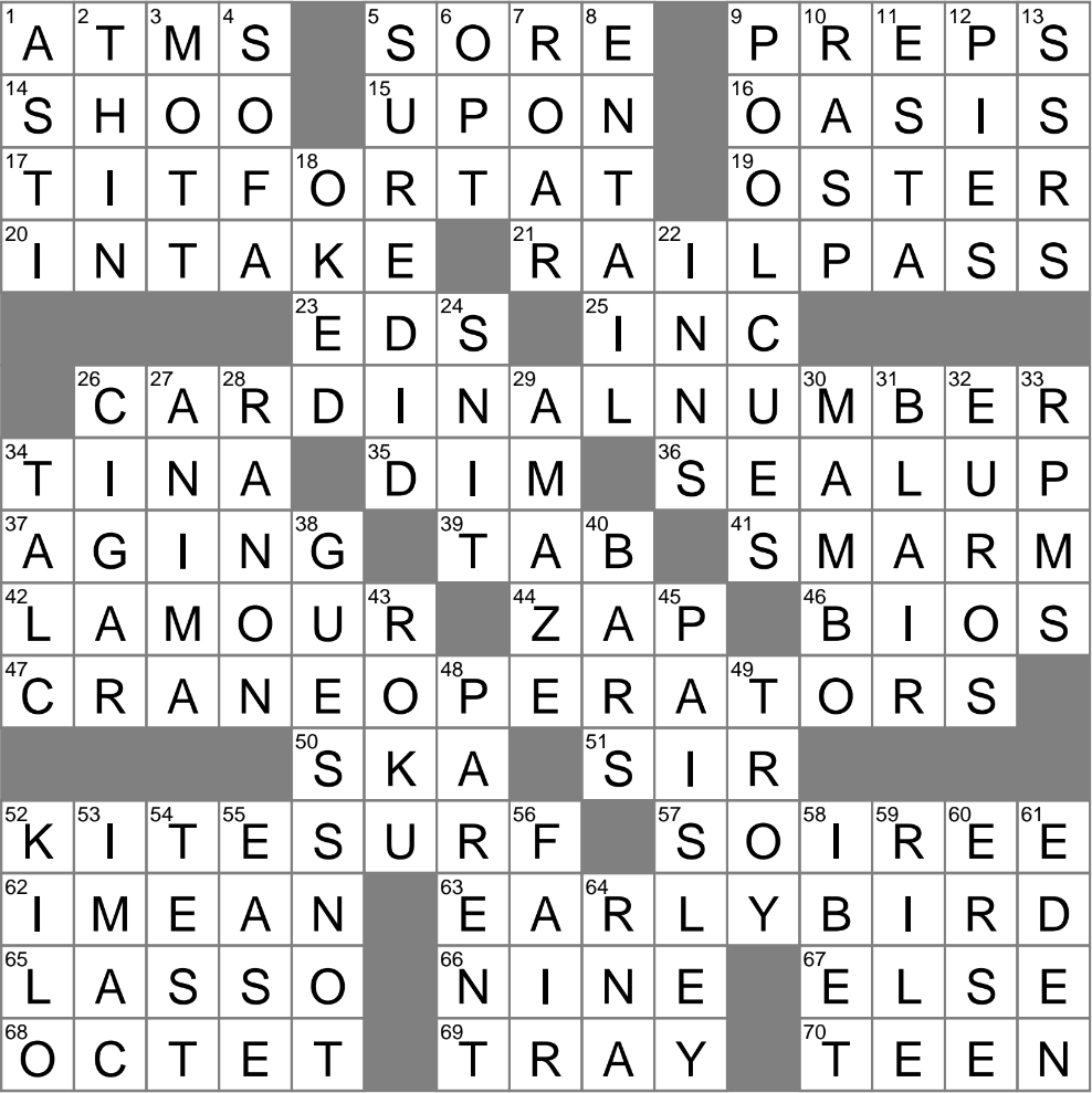 big elaborate meal crossword clue
