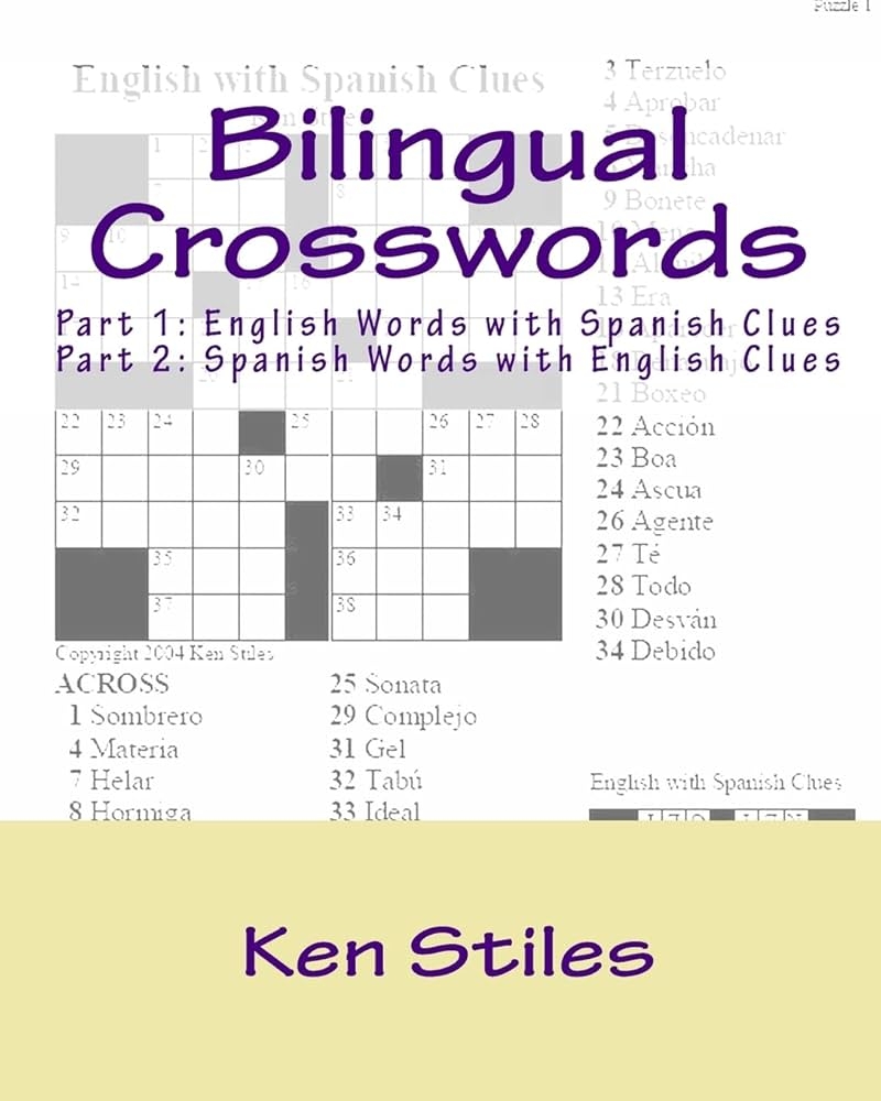 spanish for this crossword clue