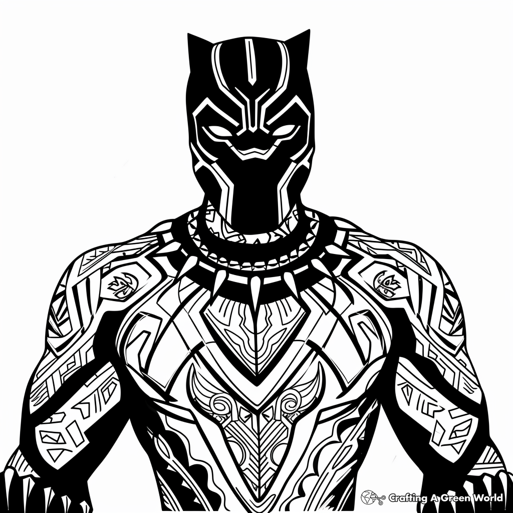 Black Panther Coloring Pages Free Printable Black Panther Coloring Pages Free Printable