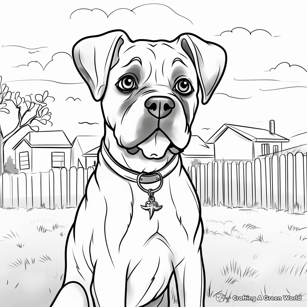 coloring pages of dogs