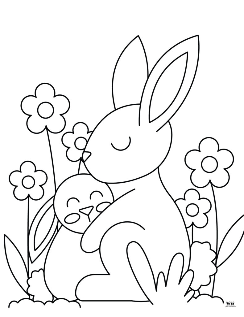 free rabbit colouring pages free rabbit colouring pages