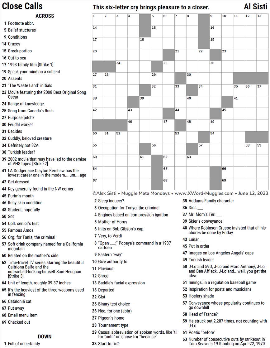 footnote abbr crossword clue