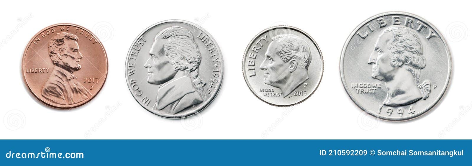 Collection Of US Coins In The United States One Half Quarter Dollar And 1 Cent Coin A Quarter Dime Nickel Penny The Most Stock Image Image Of Macro Coins 210592209 Collection Of US Coins In The United States One Half Quarter Dollar And 1 Cent Coin A Quarter Dime Nickel Penny The Most Stock Image Image Of Macro Coins 210592209