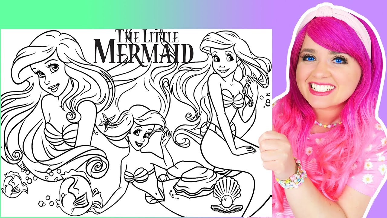 ariel mermaid coloring pages ariel mermaid coloring pages