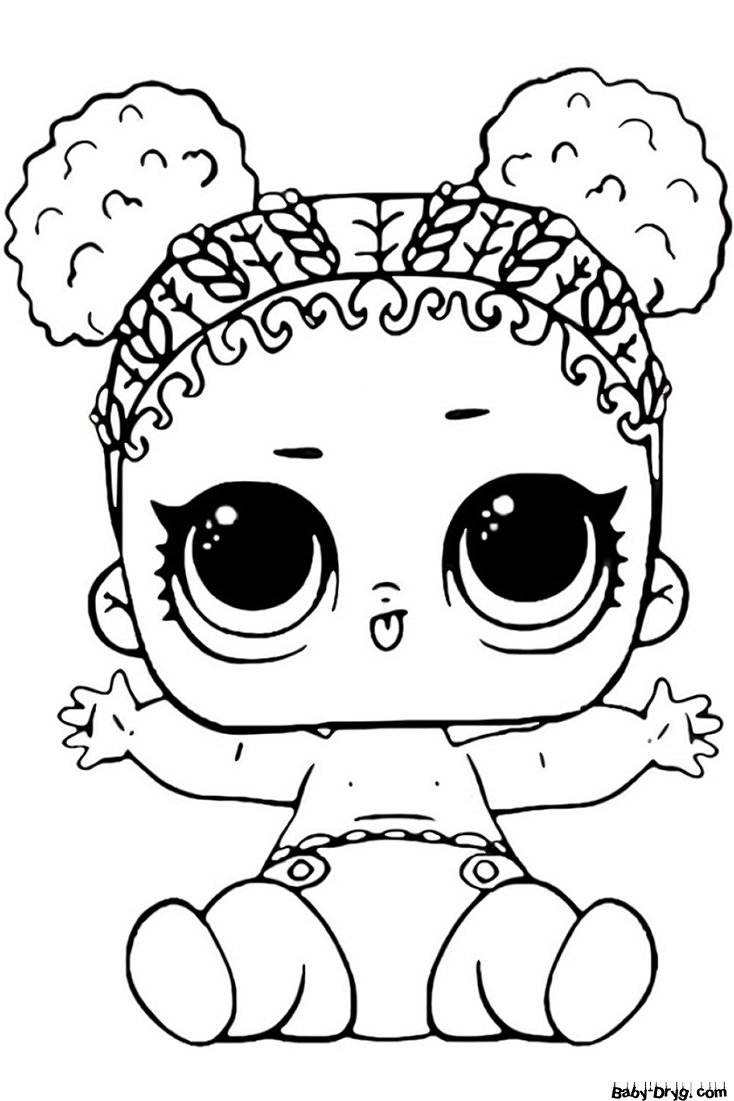 lol doll coloring page lol doll coloring page