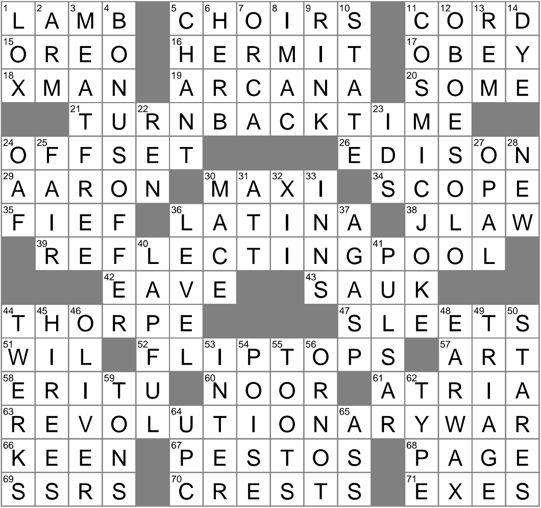 Comes Down Hard Crossword Clue Archives LAXCrossword