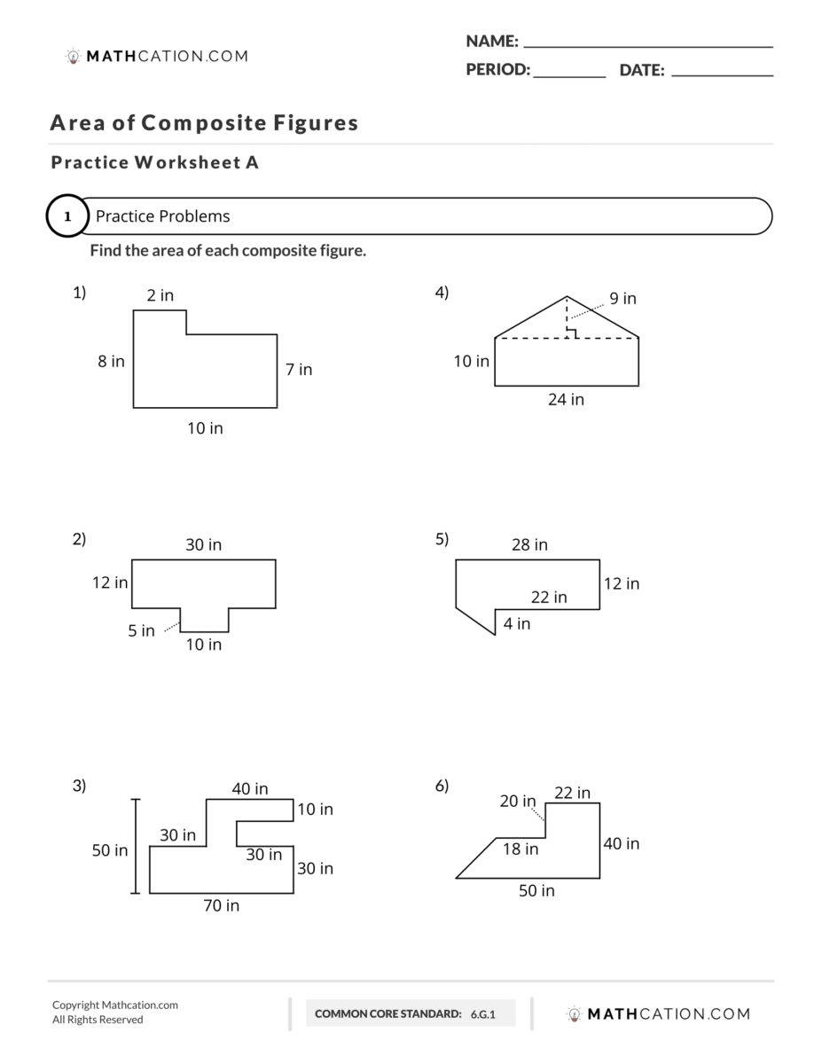 Compound Shapes Area Worksheets Maths Teacher Made Worksheets Library