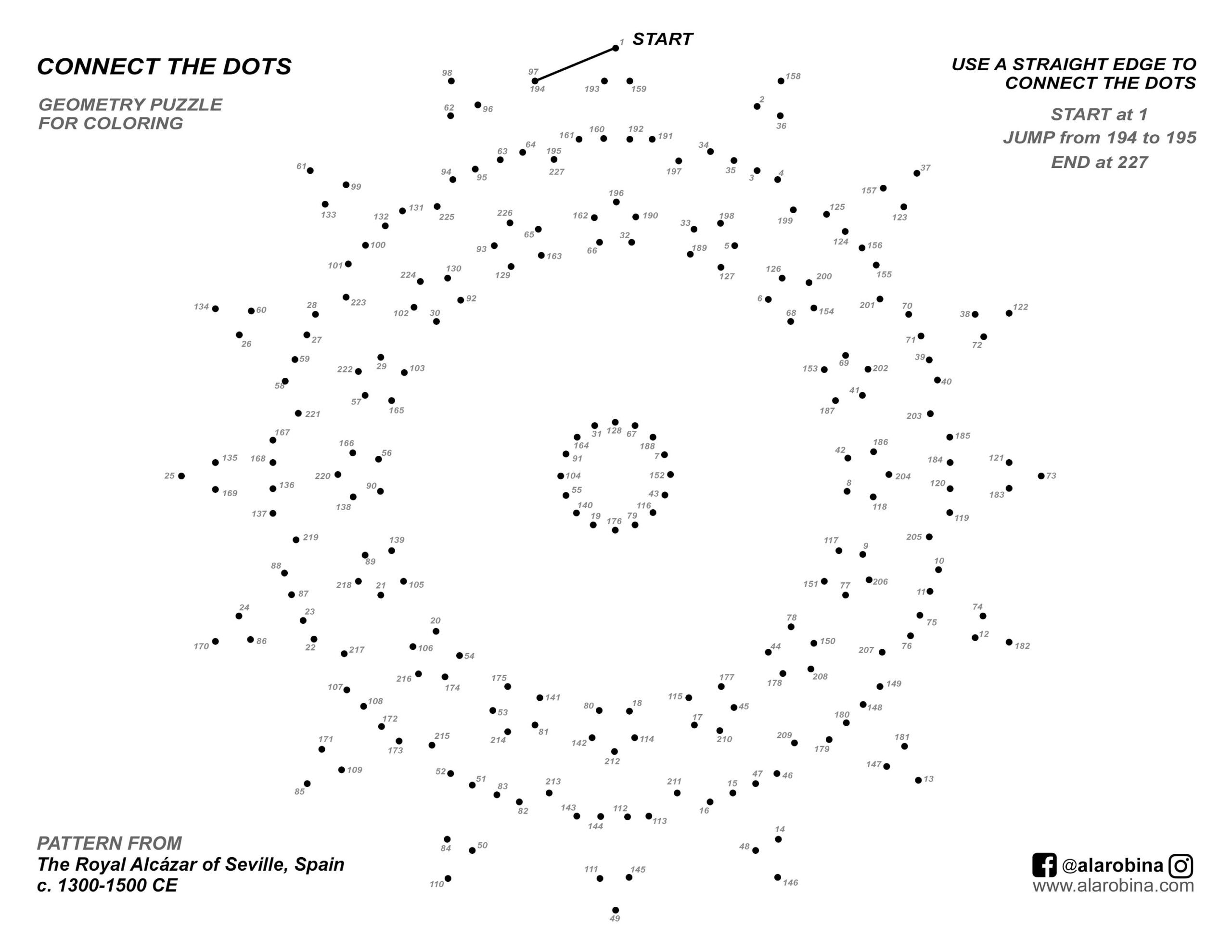 Connect The Dots GEOMETRY Coloring Page Downloadable PDF Ultimate Dot To Dot For Adults And Children Etsy Connect The Dots GEOMETRY Coloring Page Downloadable PDF Ultimate Dot To Dot For Adults And Children Etsy
