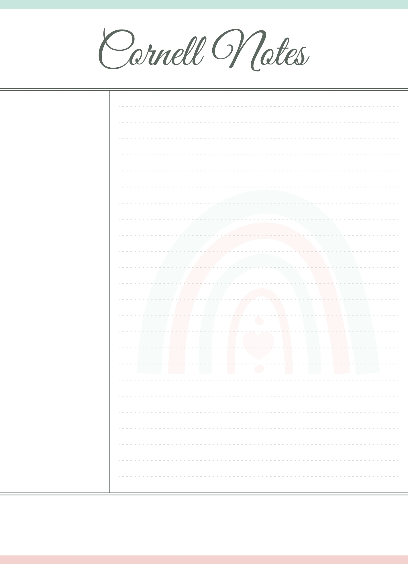 Cornell Notes Free Google Docs Template Gdoc io Cornell Notes Free Google Docs Template Gdoc io