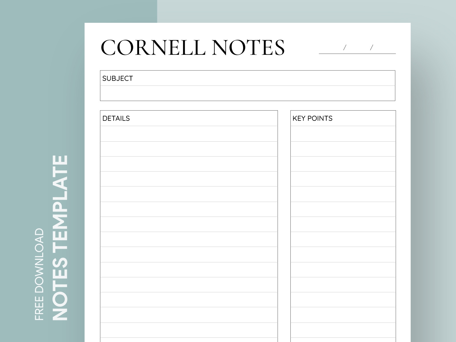 Cornell Notes Paper By Gdoc On Dribbble Cornell Notes Paper By Gdoc On Dribbble