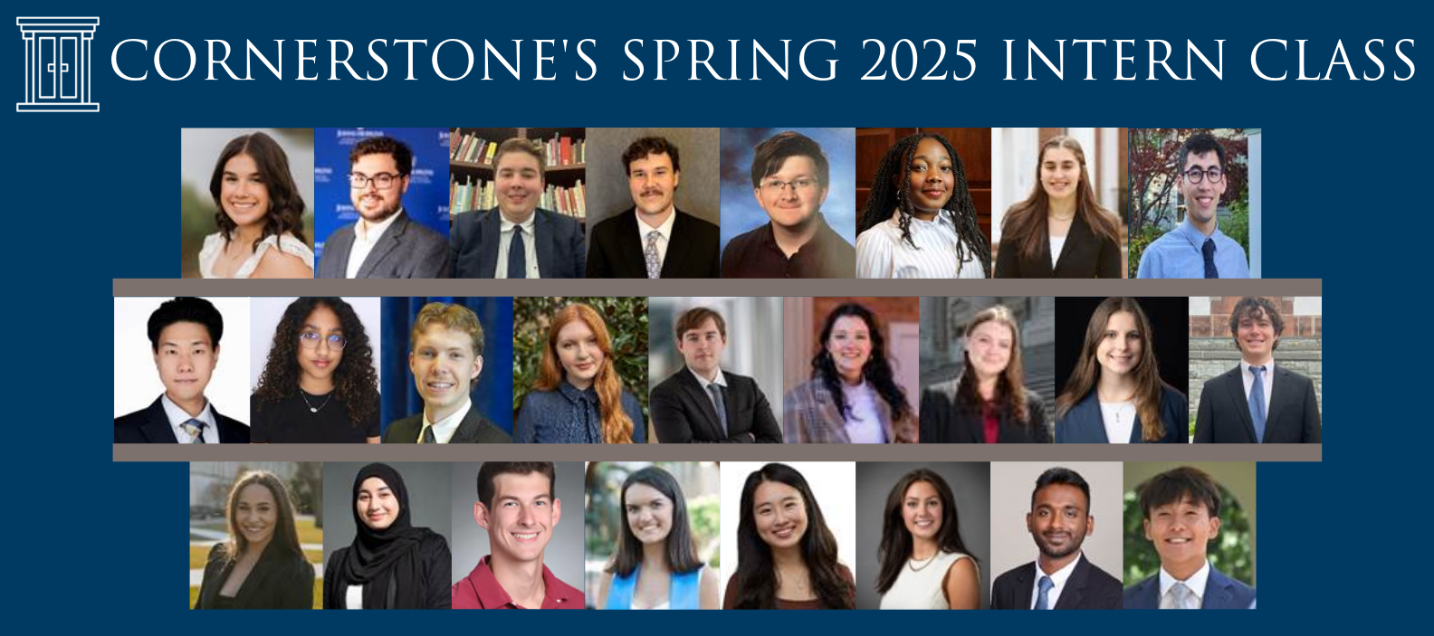 Cornerstone s Spring 2025 Intern Class Cornerstone Government Affairs Cornerstone s Spring 2025 Intern Class Cornerstone Government Affairs