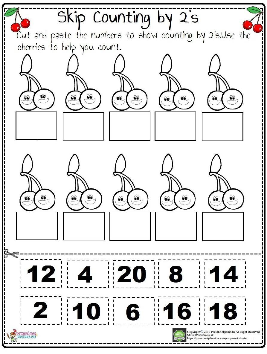 Counting By 2 s Worksheet By Preschoolplanet TPT Counting By 2 s Worksheet By Preschoolplanet TPT
