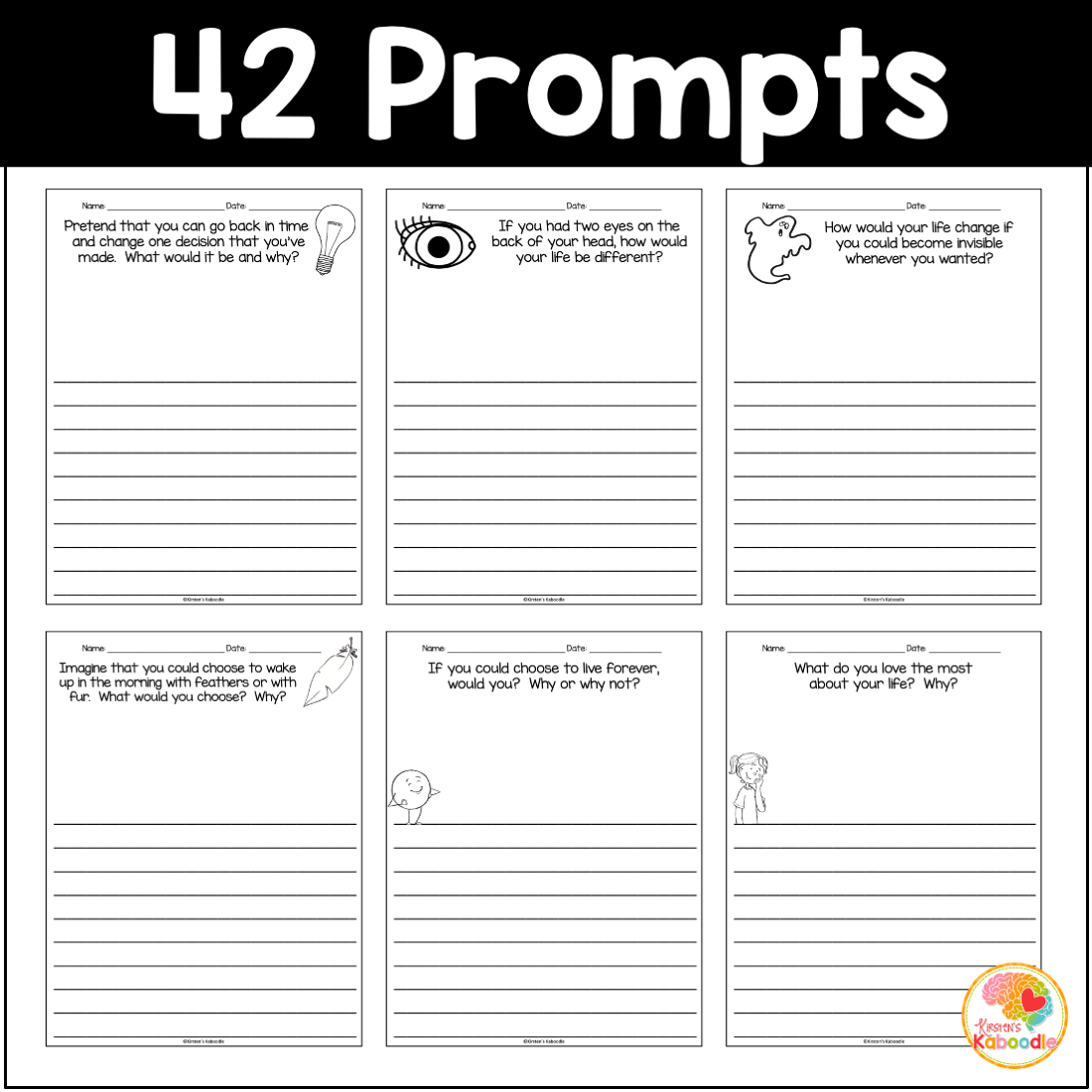 Creative Writing Prompts Daily Journal Prompts For 2nd 4th Grade Made By Teachers