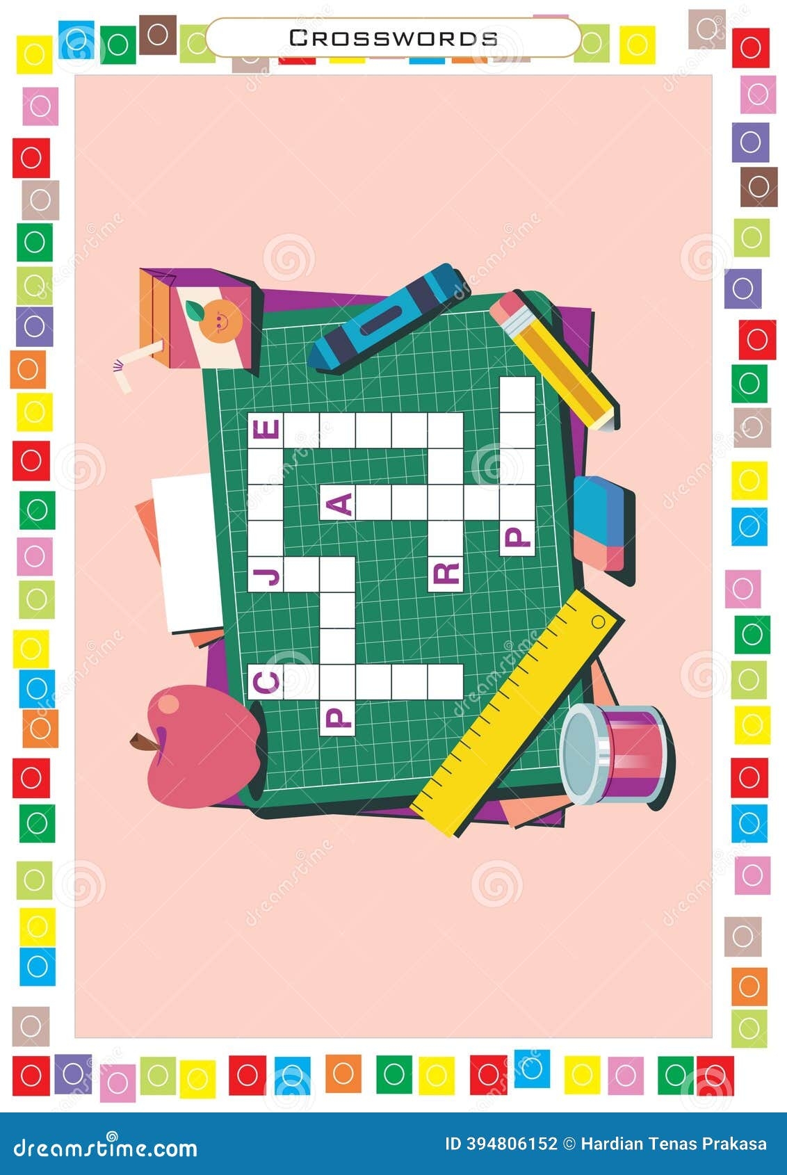 Crossword Layout Illustrations Vectors Crossword Layout Illustrations Vectors