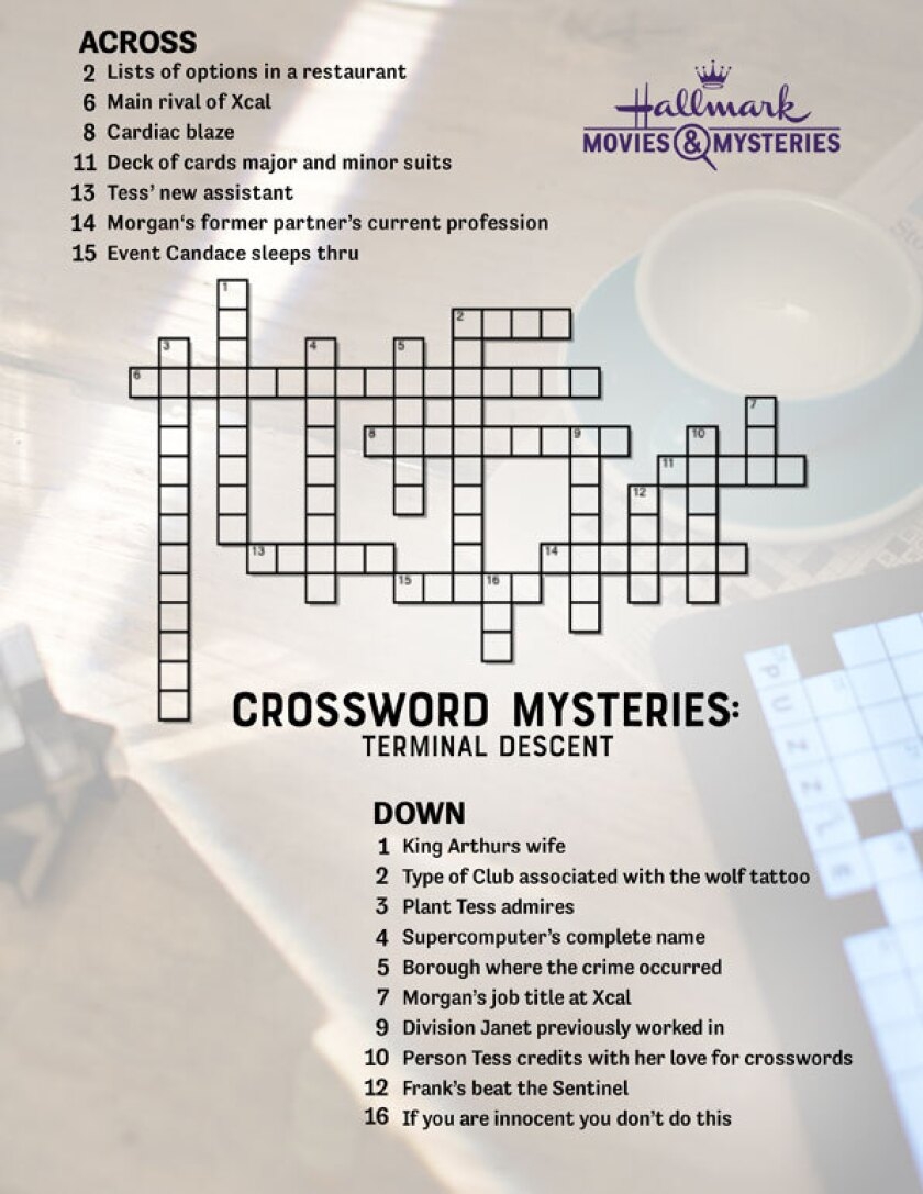 crossword clue for mystery