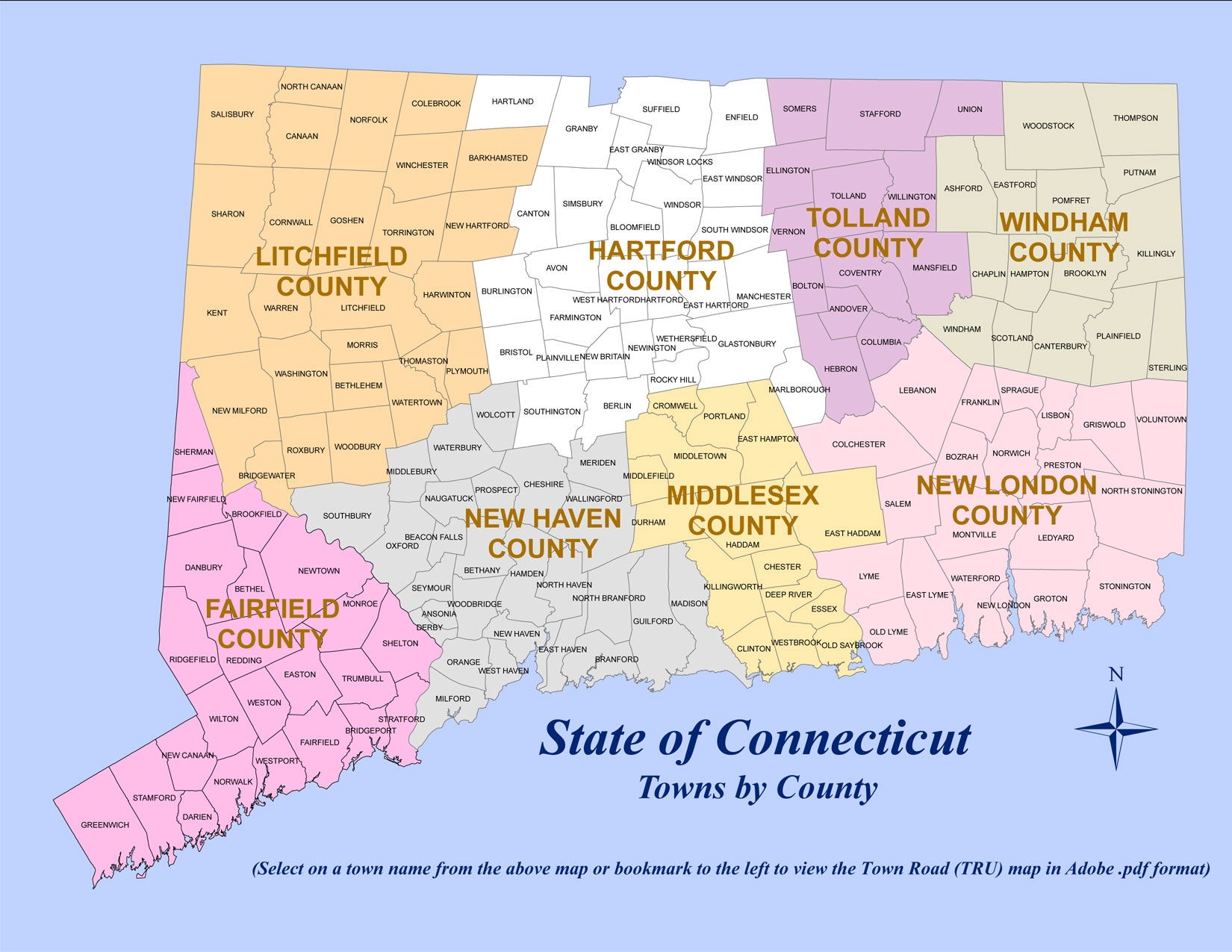 CT County Map Fusion Title Search CT County Map Fusion Title Search