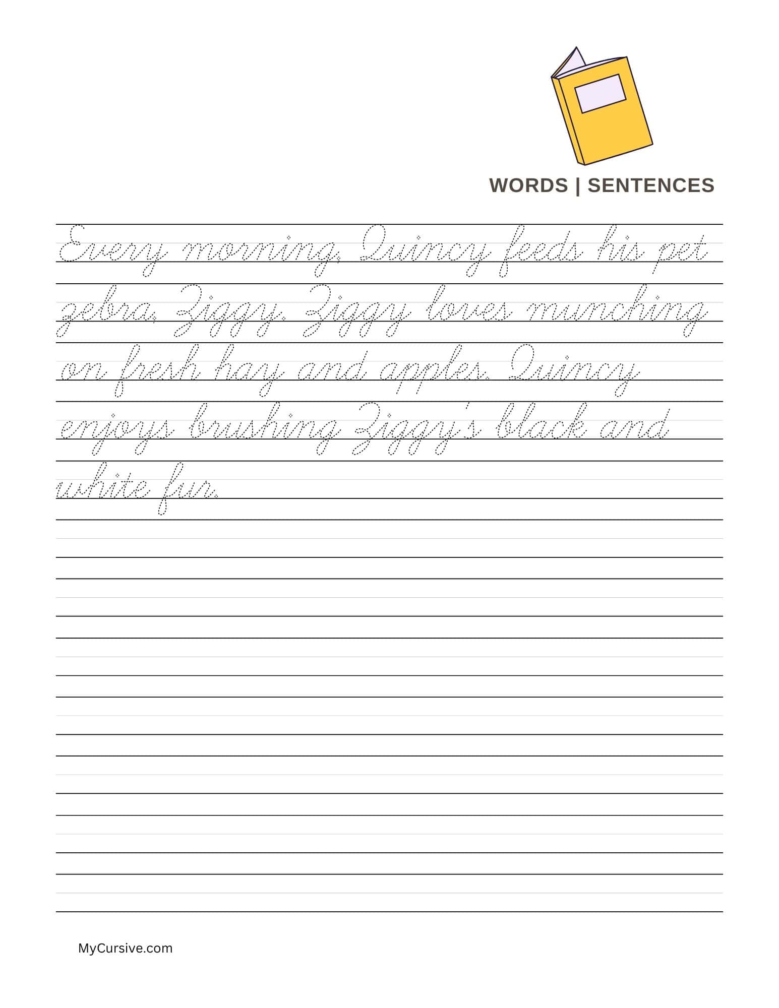Cursive Sentences Free Worksheets For Practice 2025 Cursive Sentences Free Worksheets For Practice 2025
