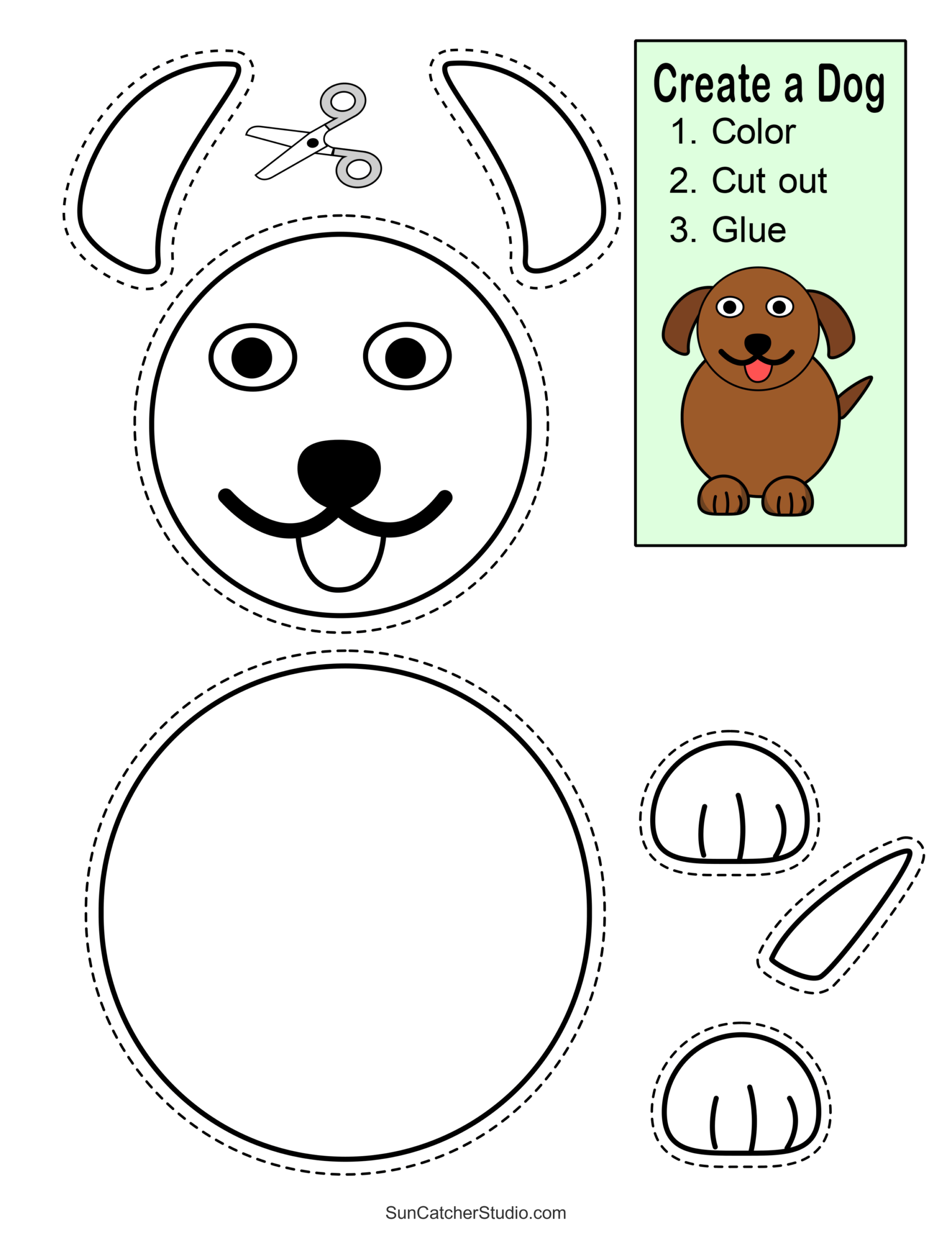 Cut And Paste Worksheets Printable Activities For Kids Free Printables Lettering SVG Files Tools Apps
