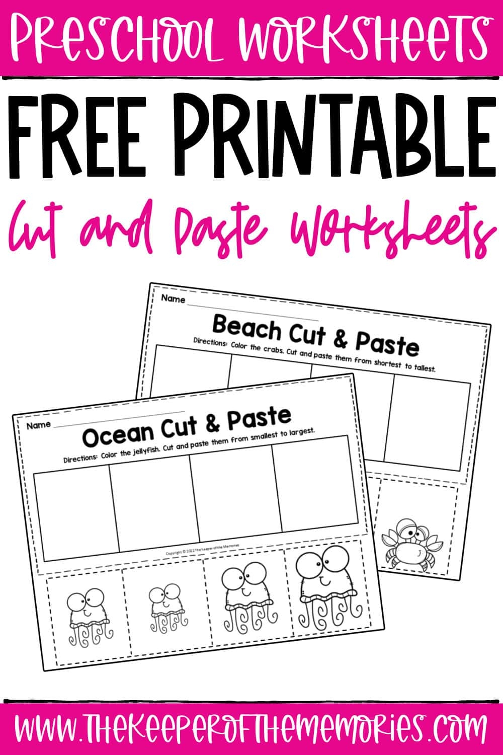 preschool cut and paste worksheets preschool cut and paste worksheets