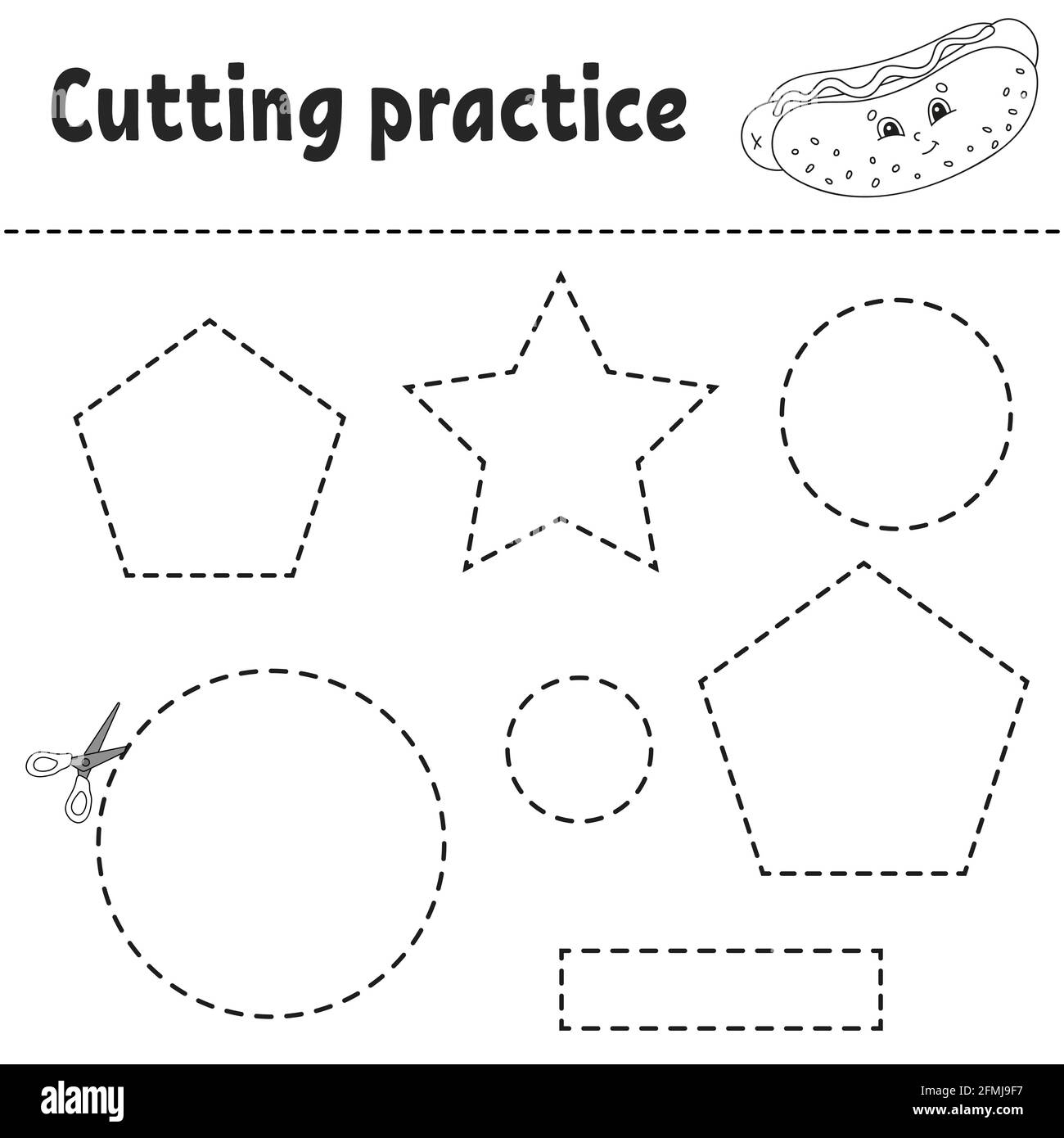 free printable cutting worksheets
