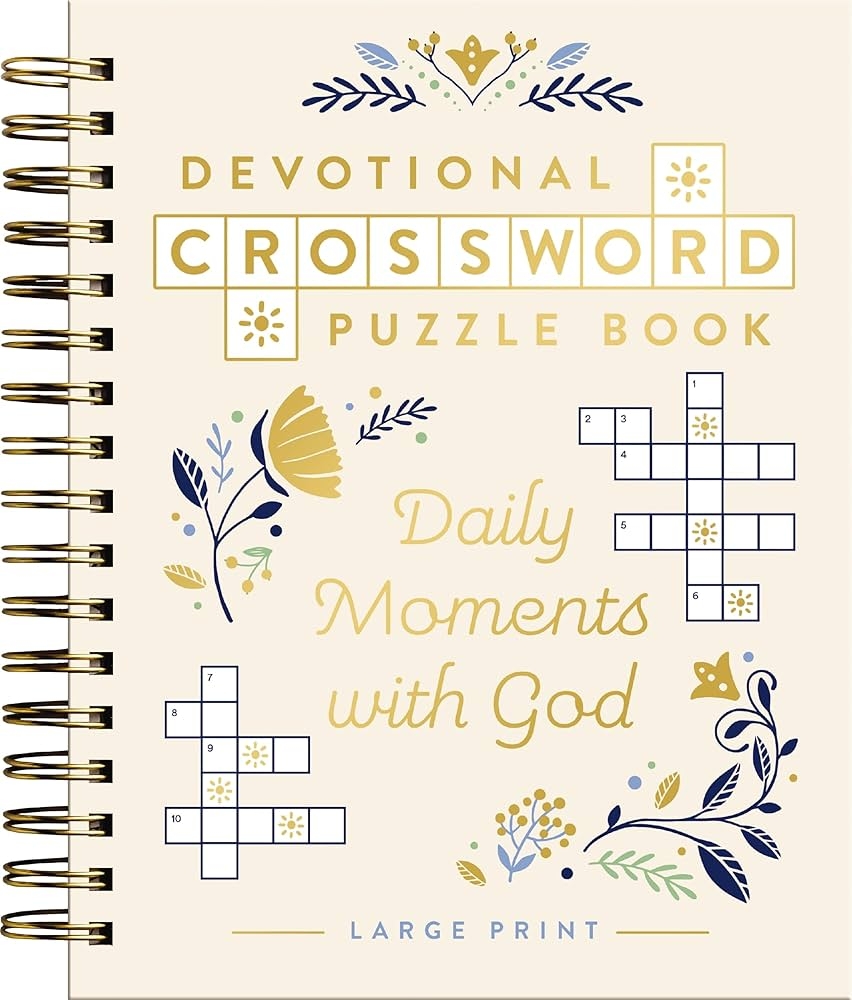 Daily Moments With God Devotional Crossword Puzzle Book 36 Daily Devotions With Inspiring Activities To Enjoy God s Presence The Perfect Gift For Christian Women Faith Inspired Creativity DaySpring 9798886033755 Amazon Books