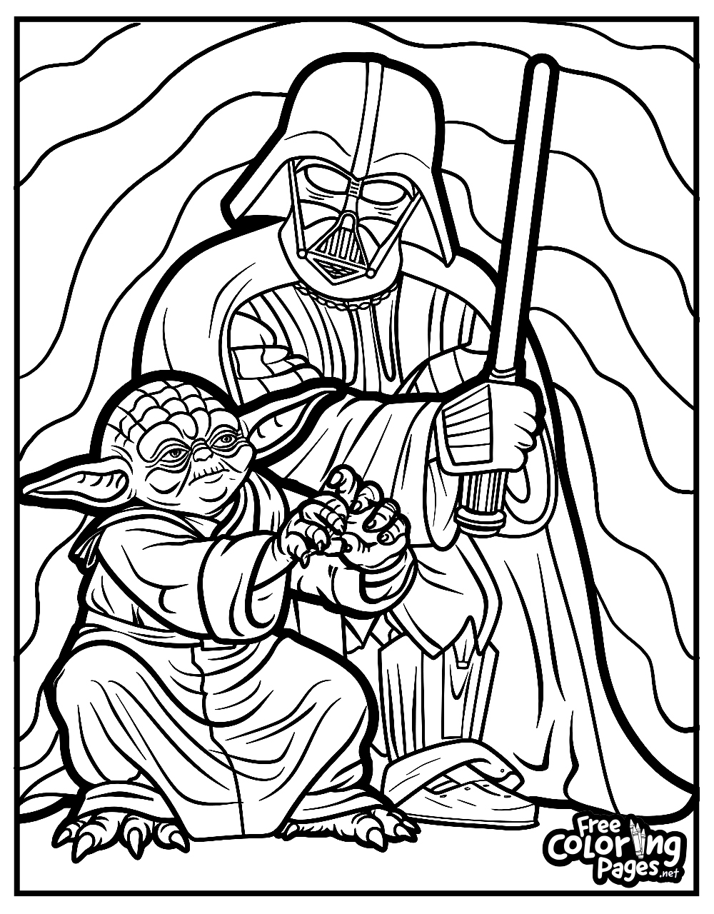 Darth Vader Coloring Pages Free Coloring Pages