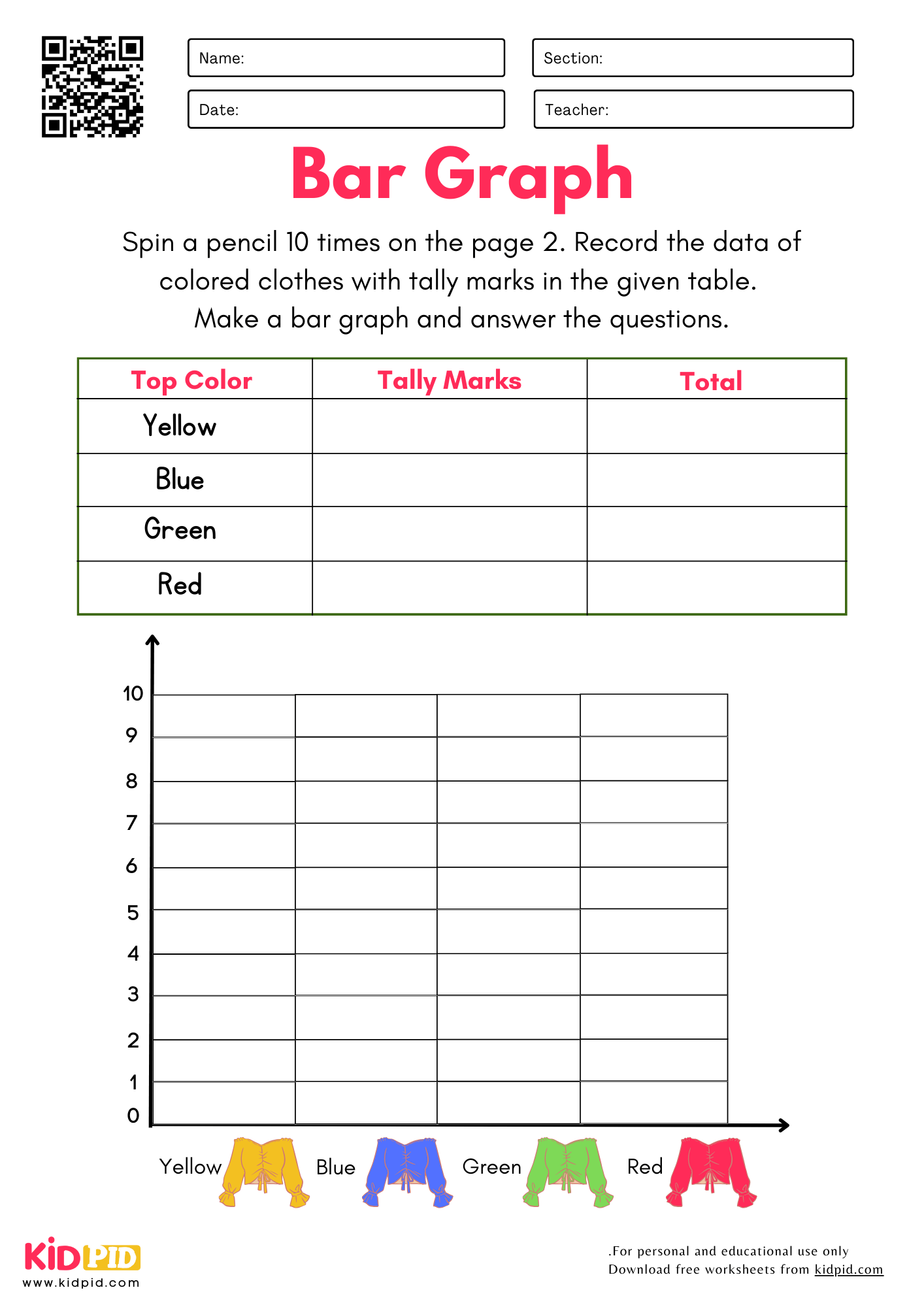 Data Analysis With Bar Graph Worksheet For Grade 3 Kidpid Data Analysis With Bar Graph Worksheet For Grade 3 Kidpid