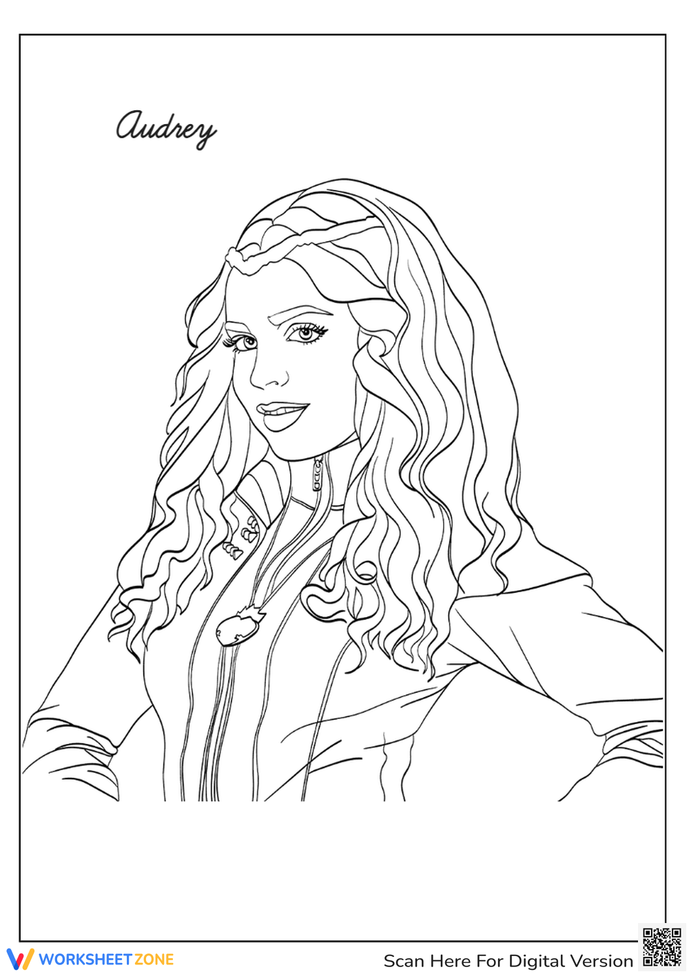 disney descendants coloring pages disney descendants coloring pages